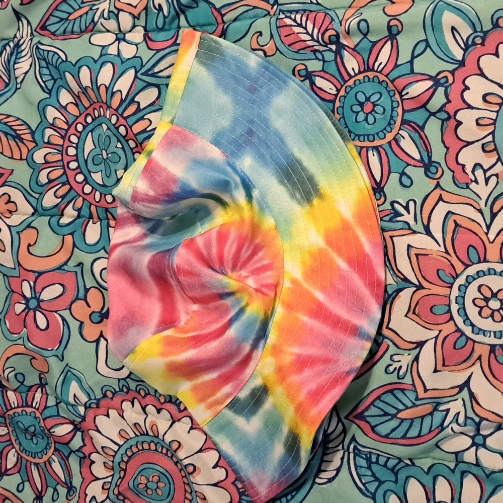 Tie dye hat